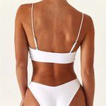 Active Solid Triangle Bikini