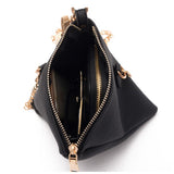 Fashion Triangle Fringe Mini Shoulder Bag