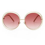 Round Oversize Woman Sunglasses