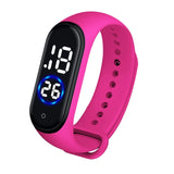 Digital Led Sport Silicone Waterproof Watch