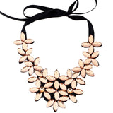 Pendant Crystal Choker Statement Necklace