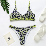 Polka Dot Brazilian Woman Bikini