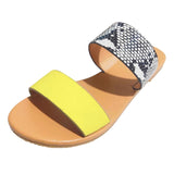 Summer Casual Animalier Woman Flat Sandals