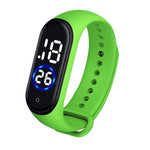 Digital Led Sport Silicone Waterproof Watch