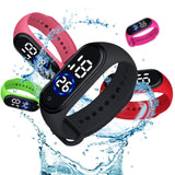 Digital Led Sport Silicone Waterproof Watch