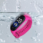 Digital Led Sport Silicone Waterproof Watch